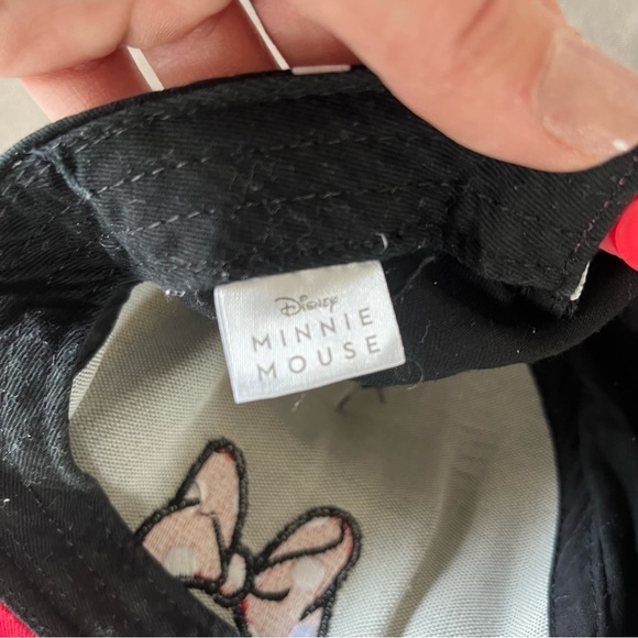 Disney Black and White Polka Dot Minnie Mouse Hat OS - Picture 5 of 5